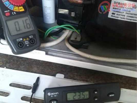 怎么测量压缩机电流（测压缩机电流测哪条线）