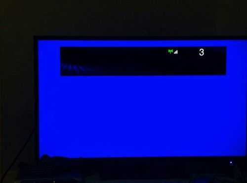 电视机开机蓝色是怎么回事（电视机打开后是蓝色屏怎么弄）