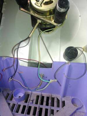 脱水机电机和电容怎么接线（脱水机电容线路连接图视频）